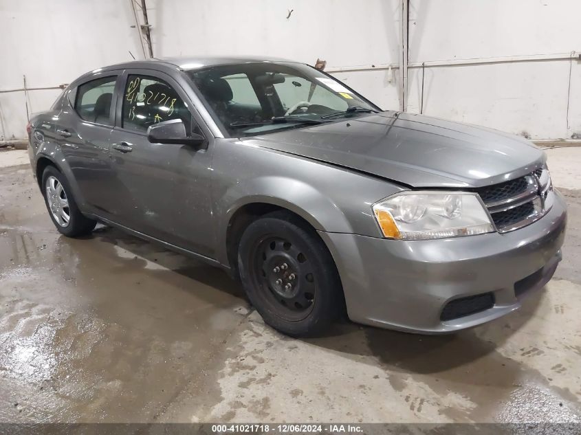 VIN 1C3CDZAB5DN677127 2013 Dodge Avenger, SE no.1