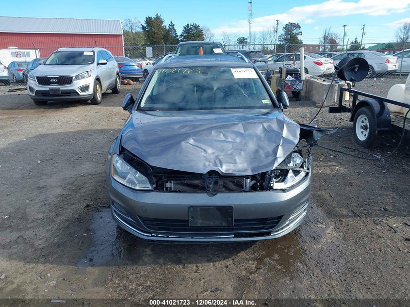 2015 VOLKSWAGEN GOLF SPORTWAGEN TDI SEL 4-DOOR - 3VWCA7AU7FM506948