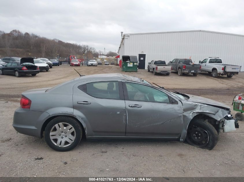 VIN 1C3CDZAB4DN558761 2013 Dodge Avenger, SE no.12