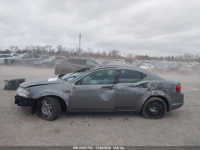 VIN 1C3CDZAB4DN558761 2013 Dodge Avenger, SE no.13