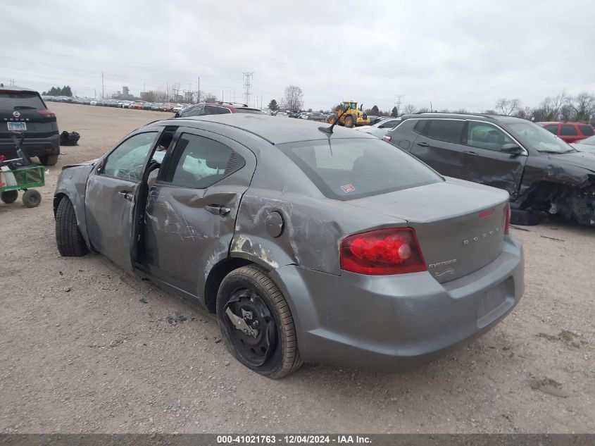 VIN 1C3CDZAB4DN558761 2013 Dodge Avenger, SE no.3