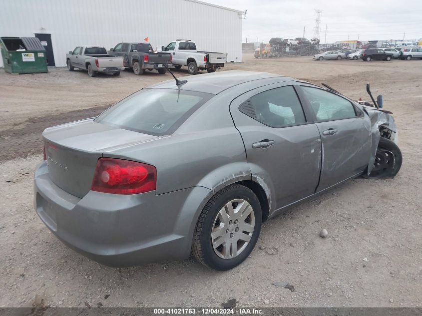 VIN 1C3CDZAB4DN558761 2013 Dodge Avenger, SE no.4