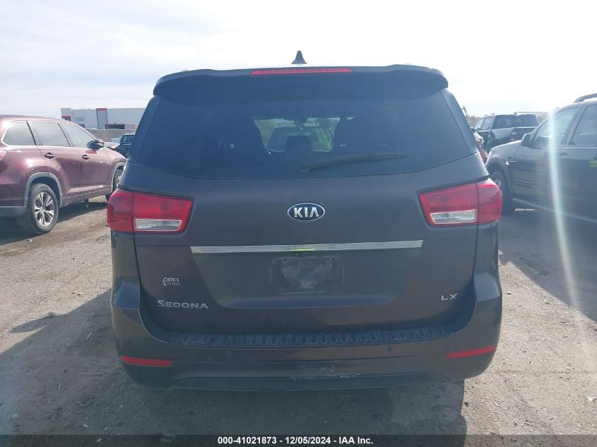 2018 Kia Sedona Lx VIN: KNDMB5C13J6378633 Lot: 41021873