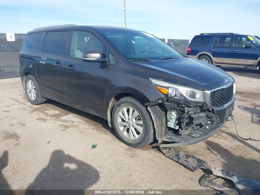 2018 Kia Sedona Lx VIN: KNDMB5C13J6378633 Lot: 41021873