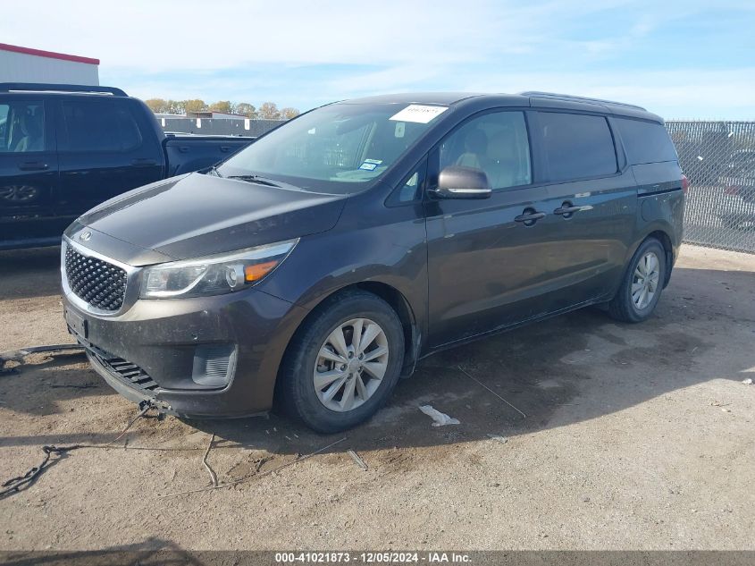 2018 Kia Sedona Lx VIN: KNDMB5C13J6378633 Lot: 41021873