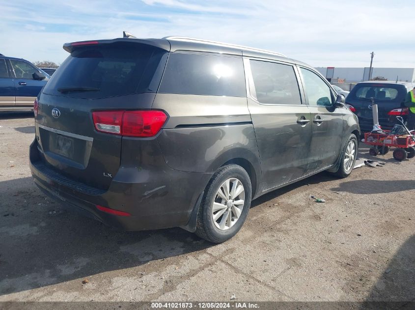 2018 Kia Sedona Lx VIN: KNDMB5C13J6378633 Lot: 41021873