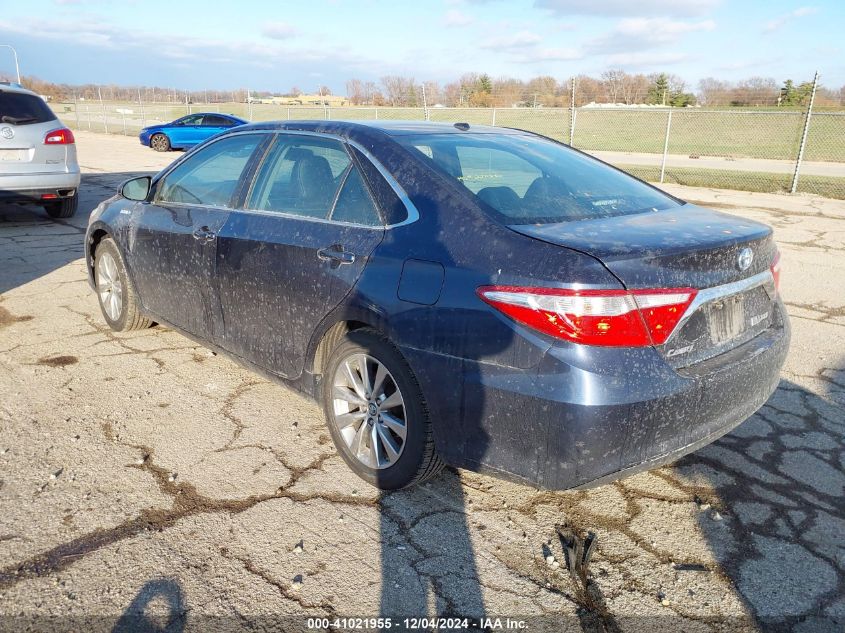 VIN 4T1BD1FK2FU172006 2015 Toyota Camry, Hybrid Xle no.3