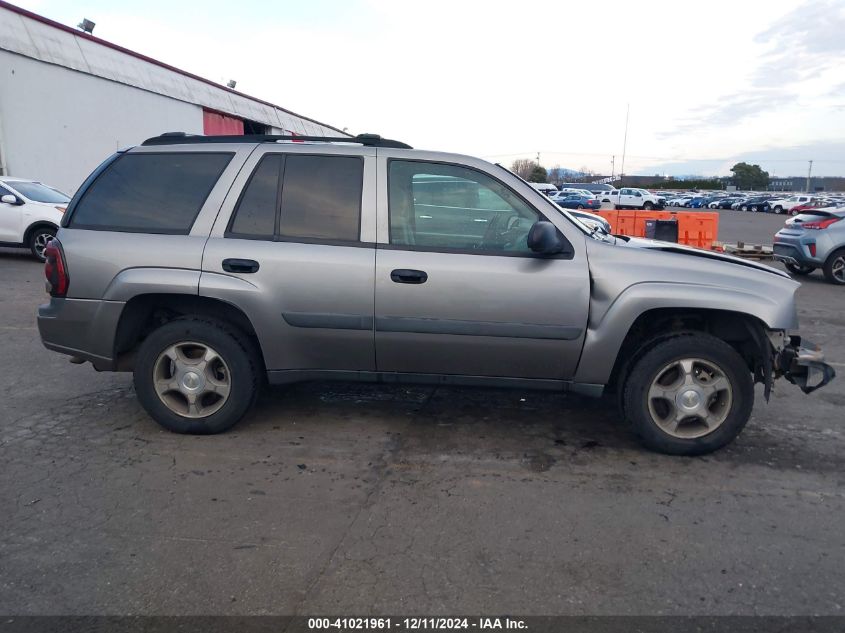 2005 Chevrolet Trailblazer Ls VIN: 1GNDT13S852230156 Lot: 41021961