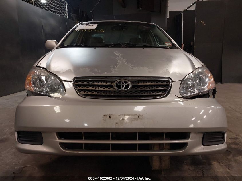 2006 Toyota Corolla VIN: 2T1BR30EX63631123 Lot: 41022002