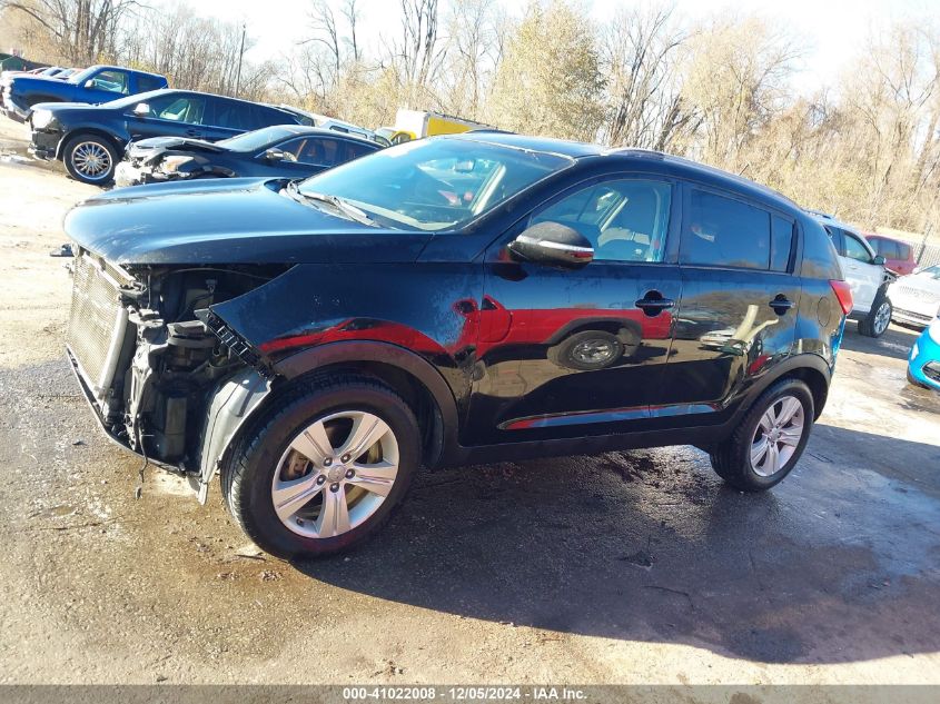 2013 Kia Sportage Lx VIN: KNDPB3A2XD7511304 Lot: 41022008