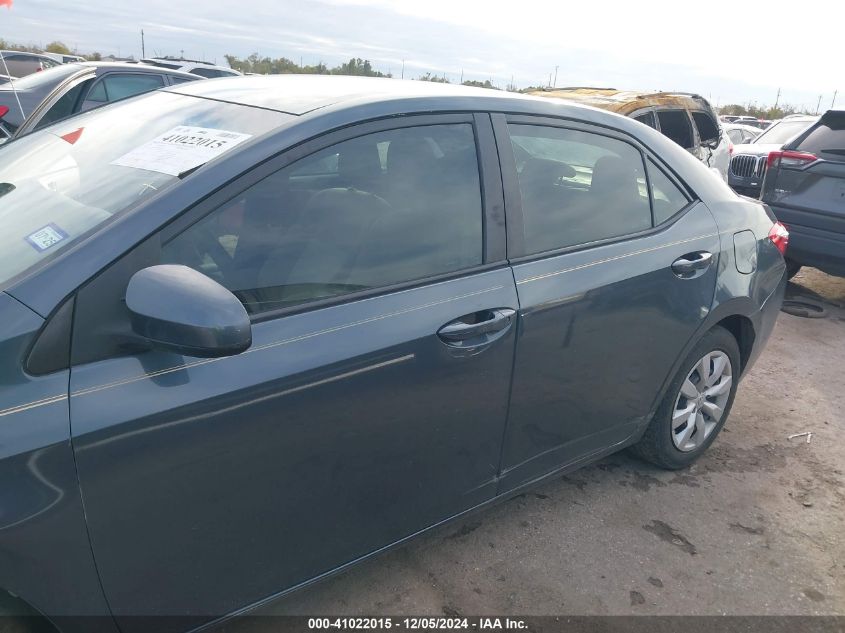 VIN 2T1BURHE8GC682207 2016 Toyota Corolla, LE no.14