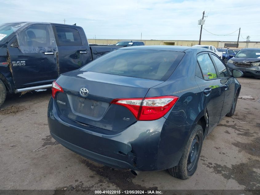 VIN 2T1BURHE8GC682207 2016 Toyota Corolla, LE no.4