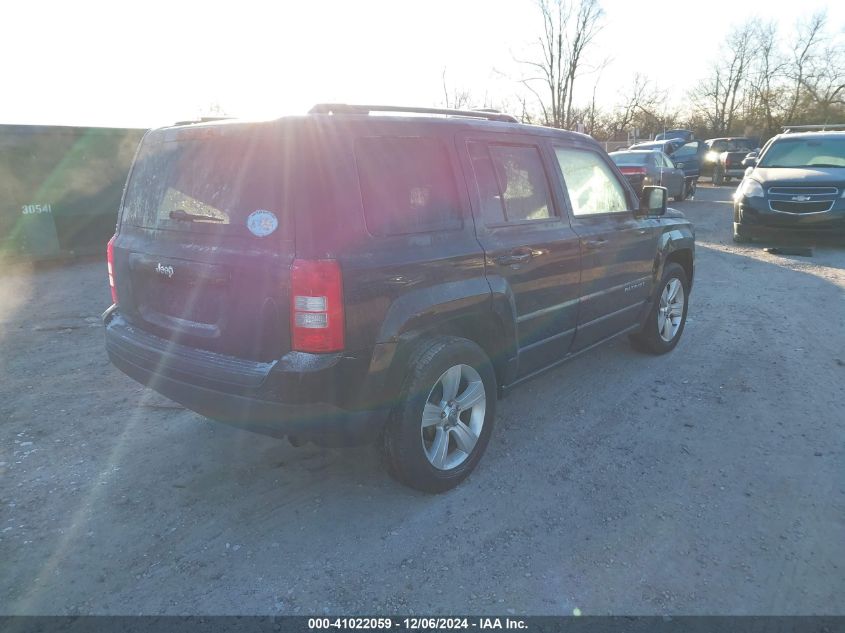 VIN 1C4NJPBB1DD166102 2013 Jeep Patriot, Sport no.4