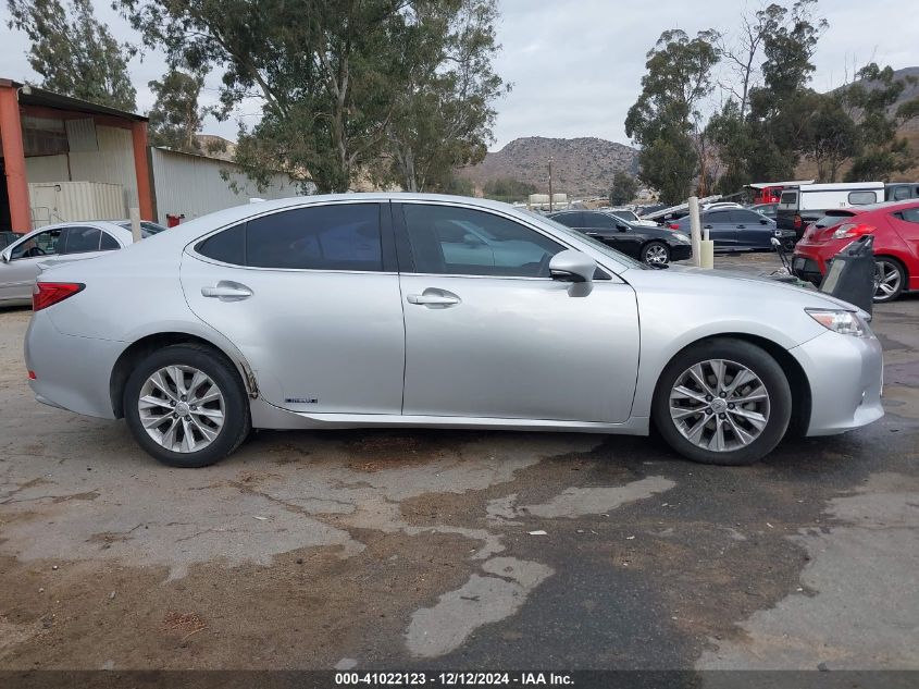 VIN JTHBW1GG2F2086648 2015 Lexus ES, 300H no.13