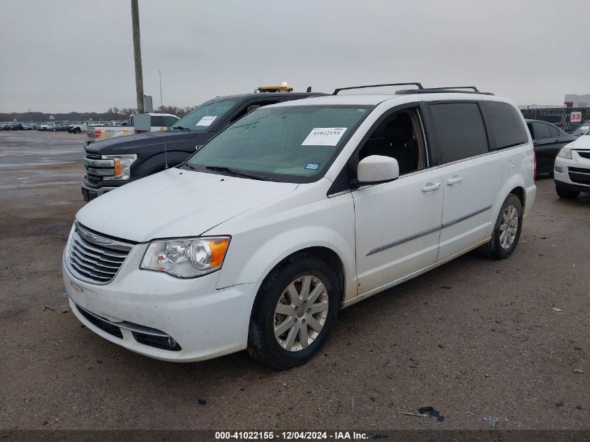 2016 Chrysler Town & Country Touring VIN: 2C4RC1BG4GR268502 Lot: 41022155