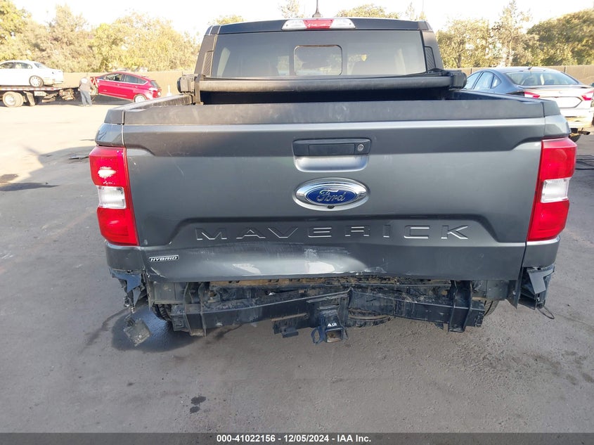 2022 FORD MAVERICK VIN: 3FTTW8E37NRA61527