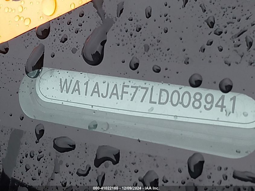 VIN WA1AJAF77LD008941 2020 Audi Q7, Premium 45 Tfsi... no.9