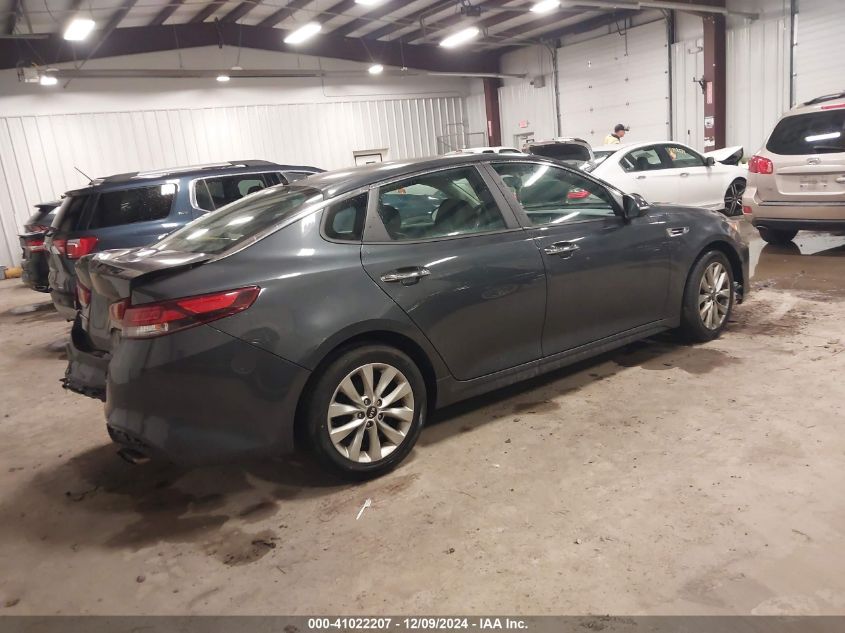 VIN 5XXGT4L32JG213017 2018 KIA Optima, S no.4