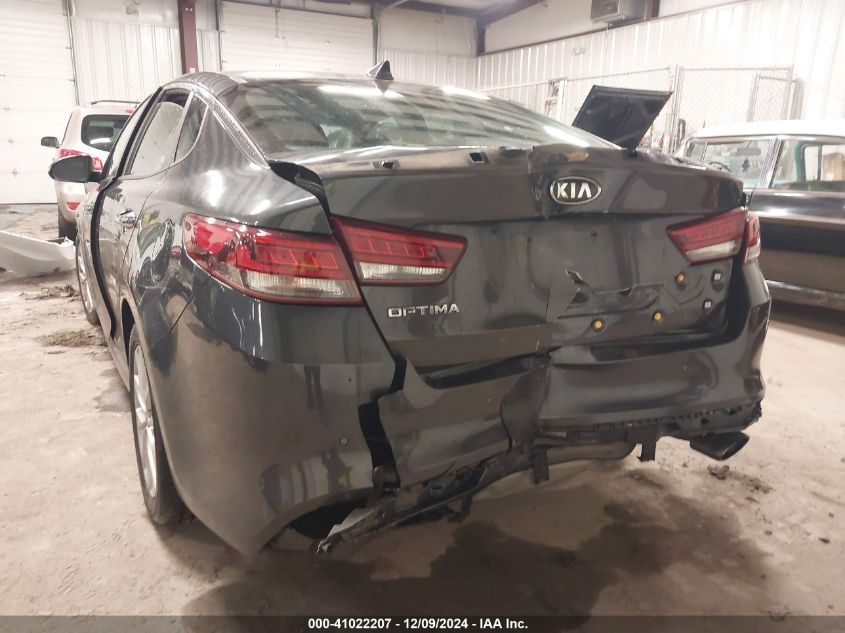 VIN 5XXGT4L32JG213017 2018 KIA Optima, S no.6