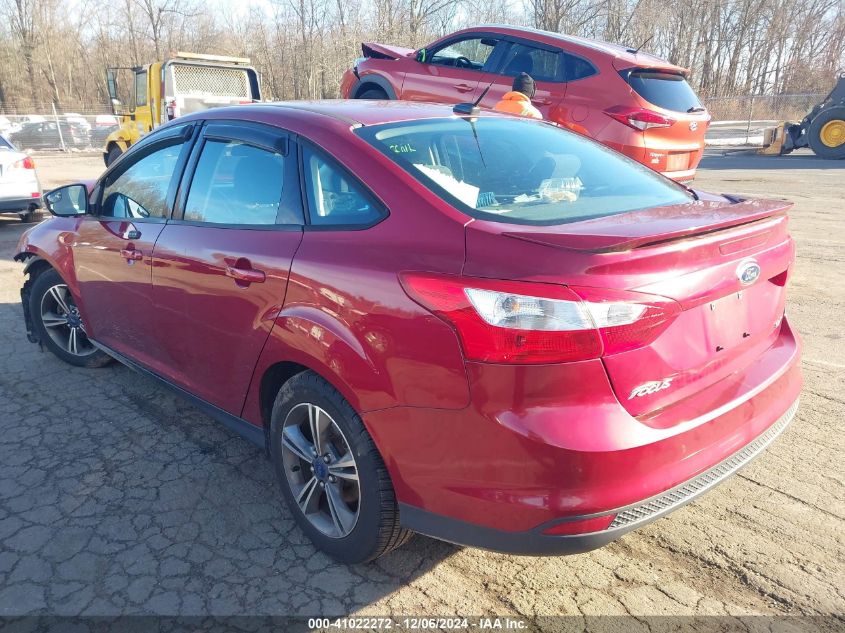 VIN 1FADP3F22EL164546 2014 Ford Focus, SE no.3