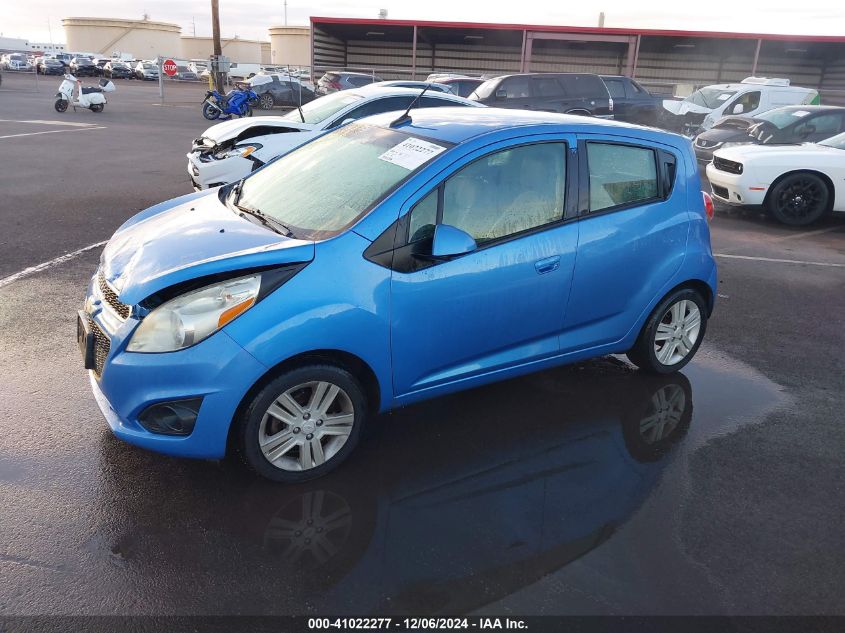 VIN KL8CD6S99EC513830 2014 Chevrolet Spark, 1Lt Auto no.2