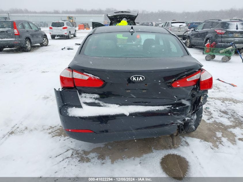 VIN KNAFK4A63G5509394 2016 KIA FORTE no.16