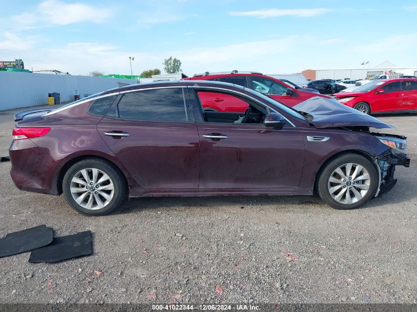 VIN 5XXGU4L36GG004207 2016 KIA OPTIMA no.14