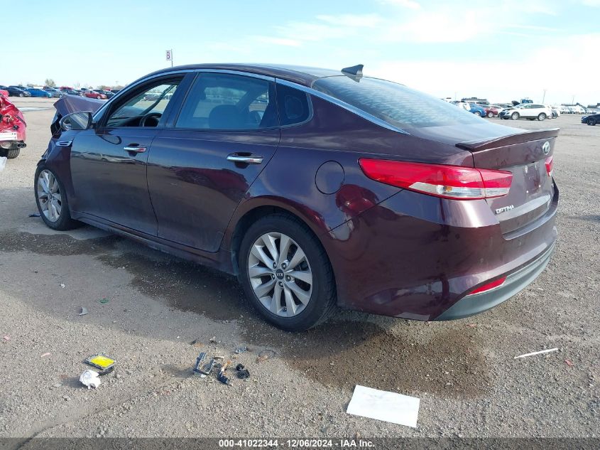 VIN 5XXGU4L36GG004207 2016 KIA OPTIMA no.3