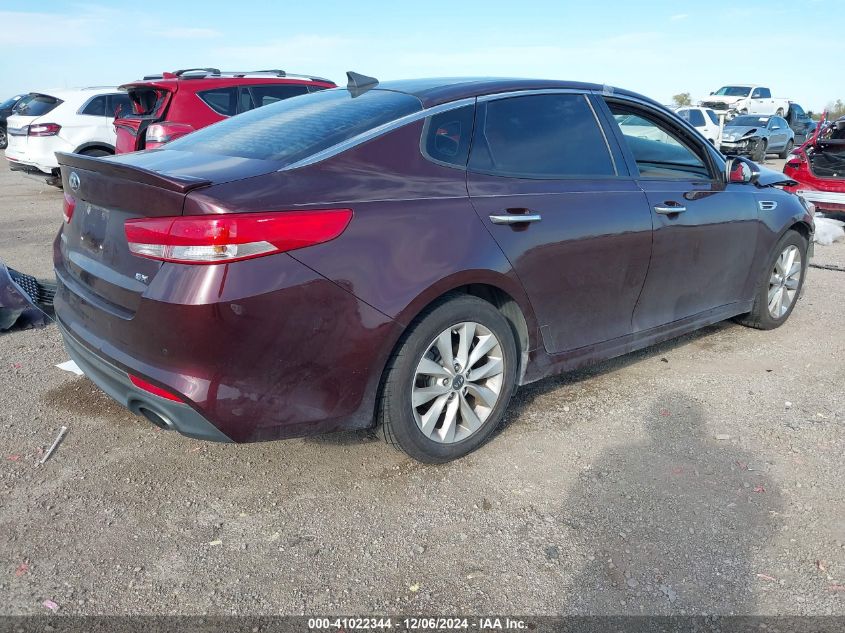 VIN 5XXGU4L36GG004207 2016 KIA OPTIMA no.4