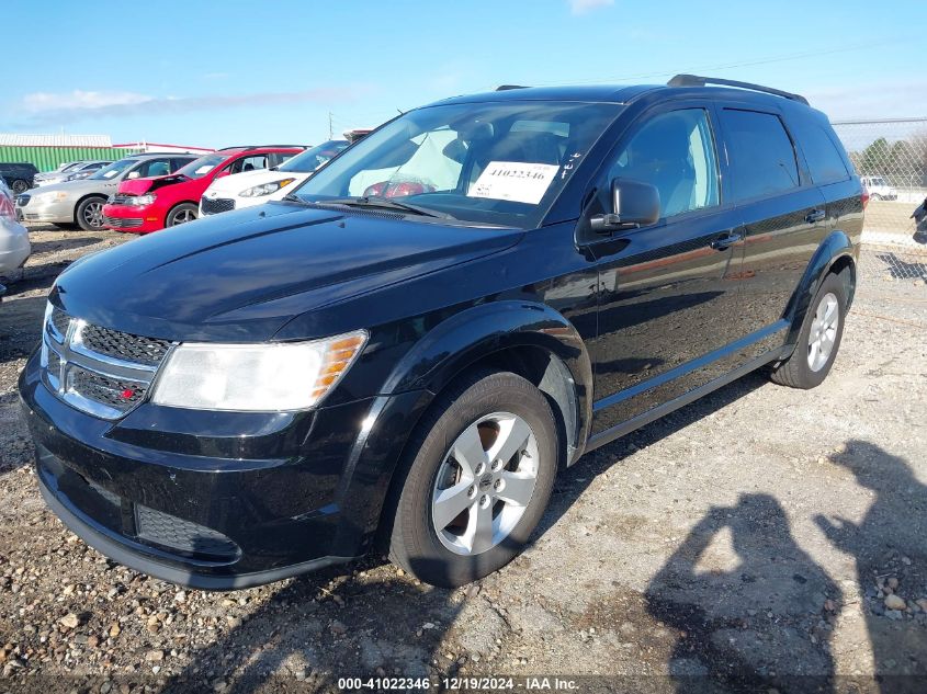 VIN 3C4PDDAG8JT390596 2018 Dodge Journey, Se Awd no.2