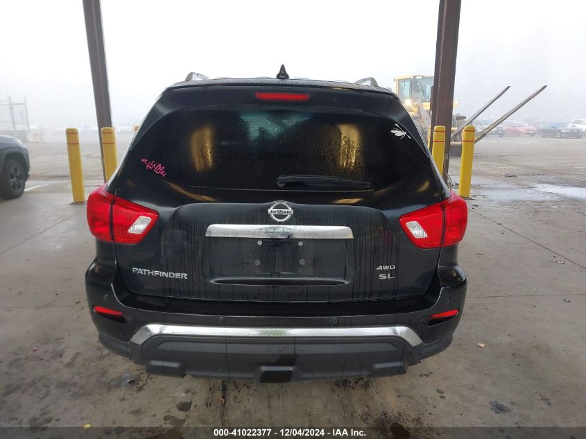 2020 Nissan Pathfinder Sl 4Wd VIN: 5N1DR2CM5LC597422 Lot: 41022377