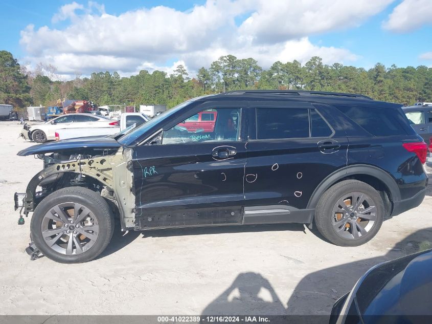 2023 Ford Explorer Xlt VIN: 1FMSK7DH5PGA42852 Lot: 41022389