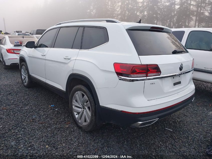 VIN 1V2BP2CA5MC515681 2021 Volkswagen Atlas, 2.0T Sel no.3