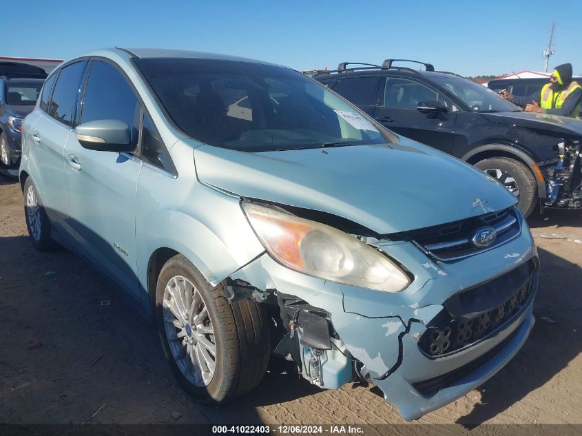 2013 Ford C-Max Hybrid Sel VIN: 1FADP5BU5DL533000 Lot: 41022403