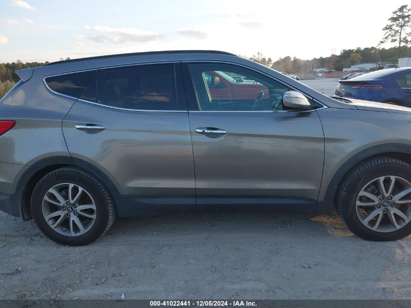 2014 HYUNDAI SANTA FE SPORT 2.0L TURBO - 5XYZU3LA2EG205998