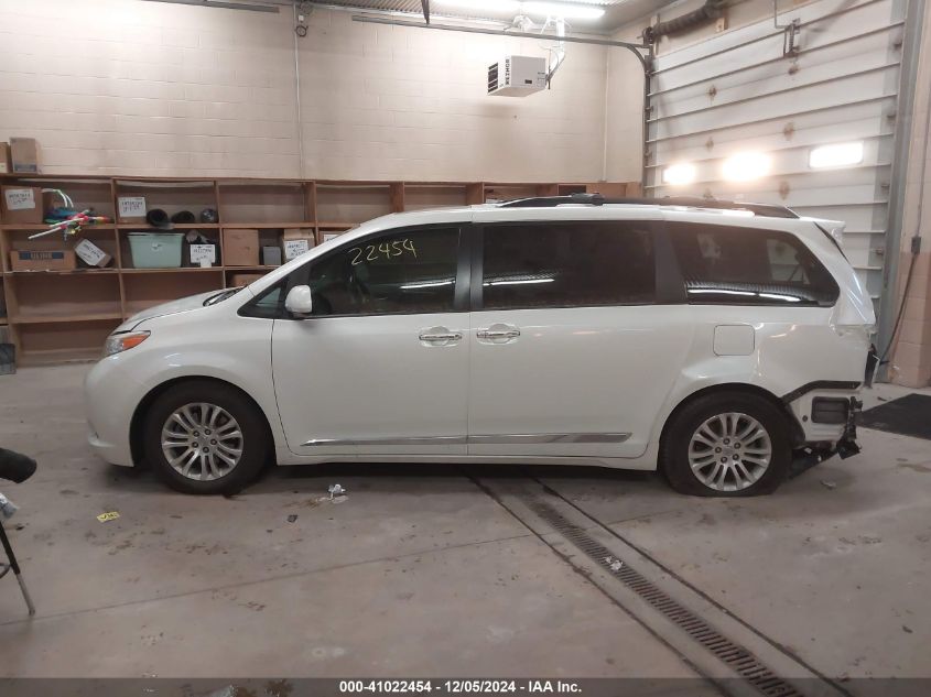 VIN 5TDYZ3DC7HS887801 2017 TOYOTA SIENNA no.15