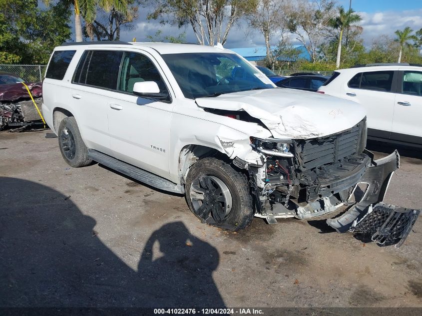 VIN 1GNSCBKC8KR118760 2019 CHEVROLET TAHOE no.1