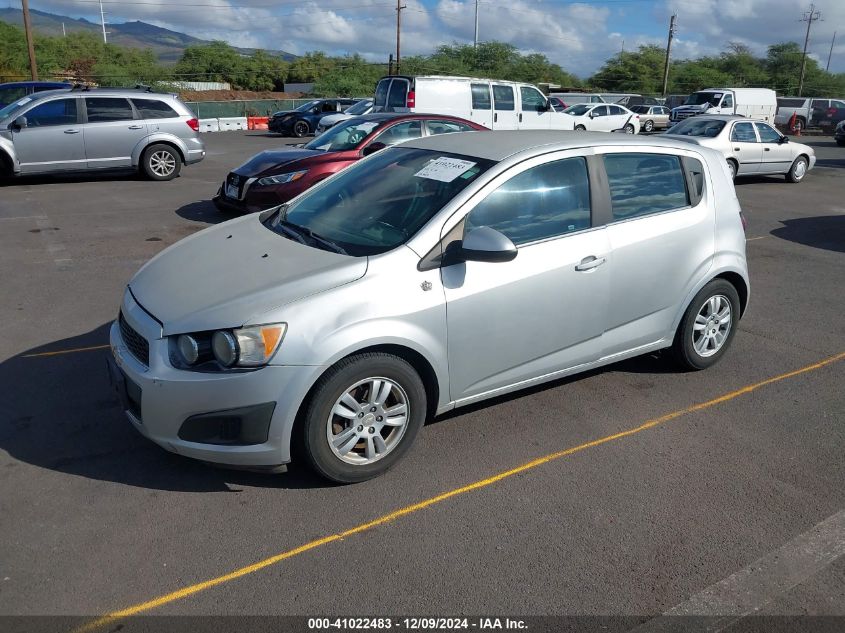 VIN 1G1JC6SH1D4102318 2013 Chevrolet Sonic, Lt Auto no.2