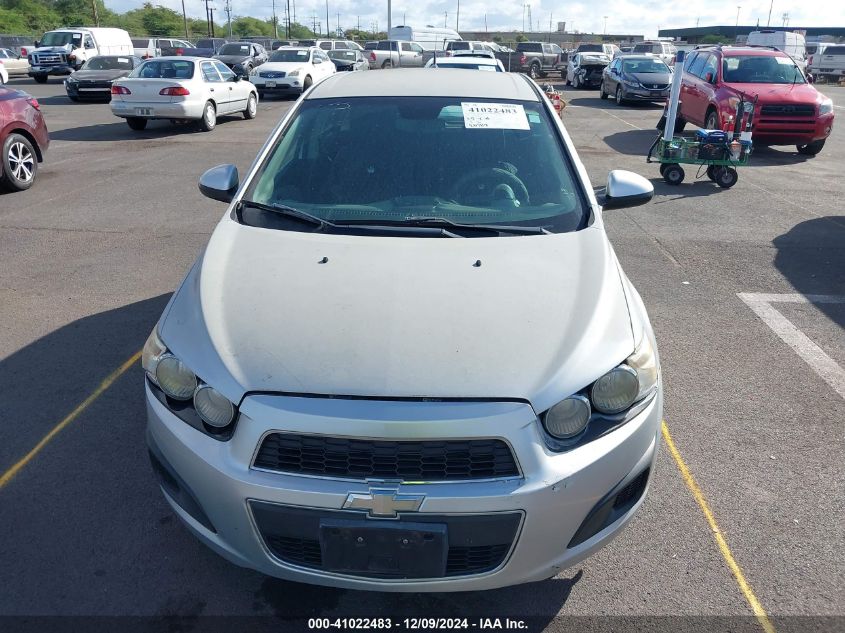 VIN 1G1JC6SH1D4102318 2013 Chevrolet Sonic, Lt Auto no.6