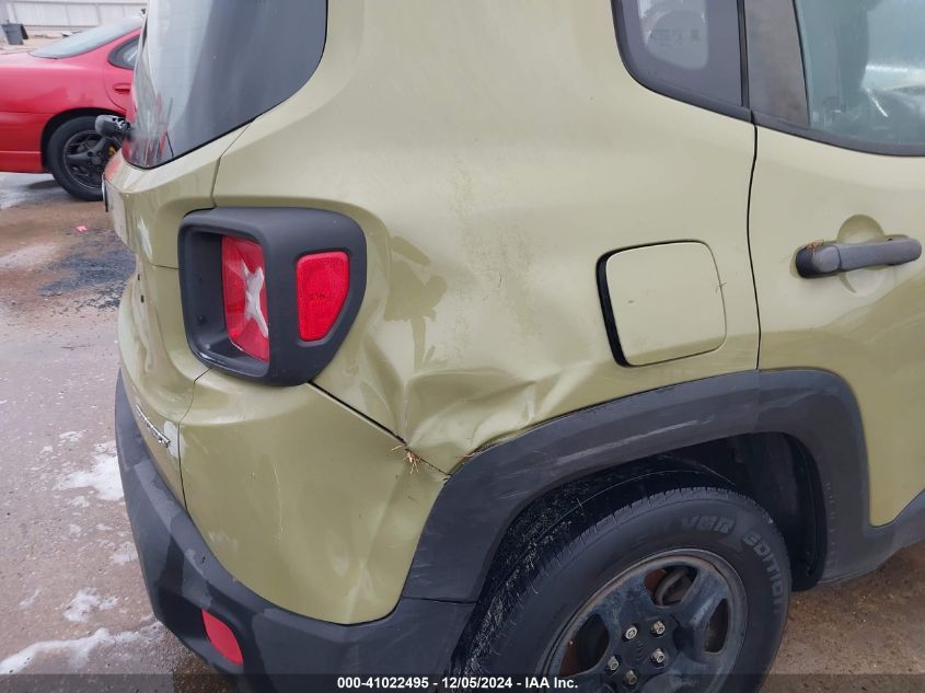 VIN ZACCJAAT3FPC11740 2015 Jeep Renegade, Sport no.16