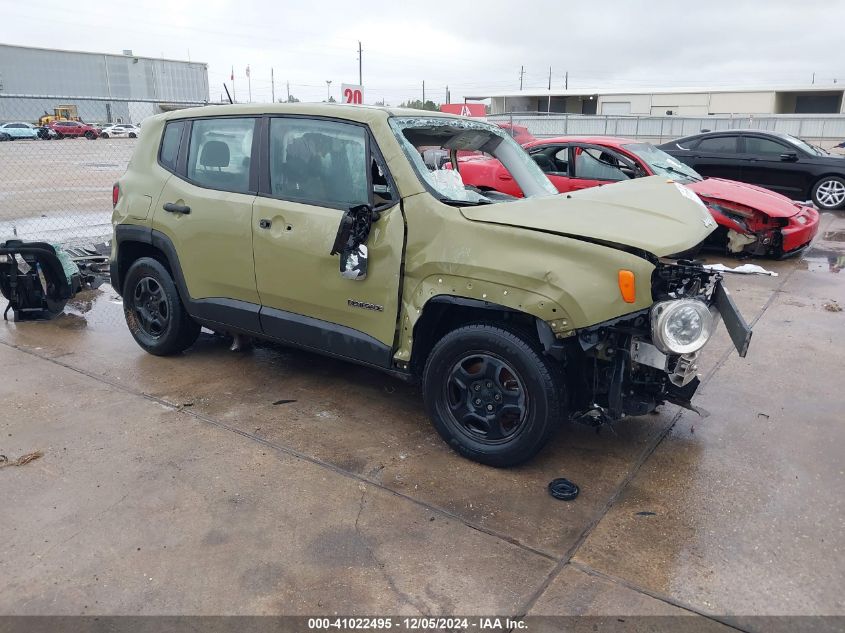 2015 Jeep Renegade, Sport