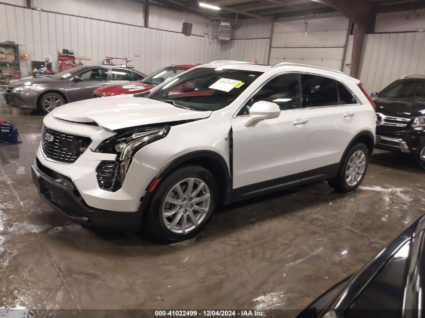 VIN 1GYFZBR44MF030018 2021 CADILLAC XT4 no.2