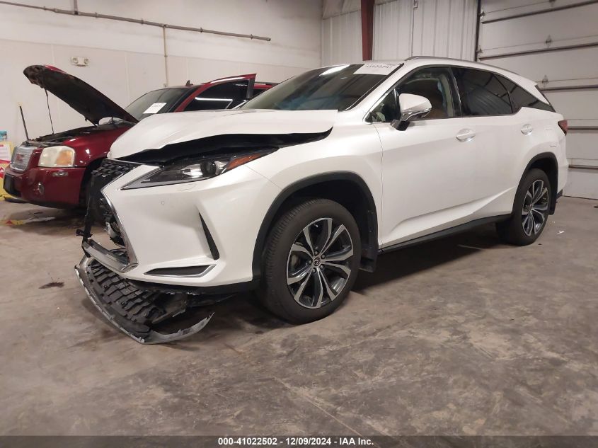 VIN JTJHZKFA6N2043044 2022 Lexus RX 350L no.2