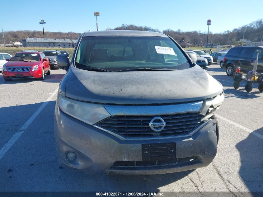 2016 Nissan Quest Platinum/S/Sl/Sv VIN: JN8AE2KP7G9150337 Lot: 41022571