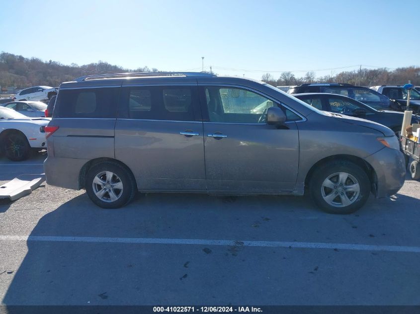 2016 Nissan Quest Platinum/S/Sl/Sv VIN: JN8AE2KP7G9150337 Lot: 41022571