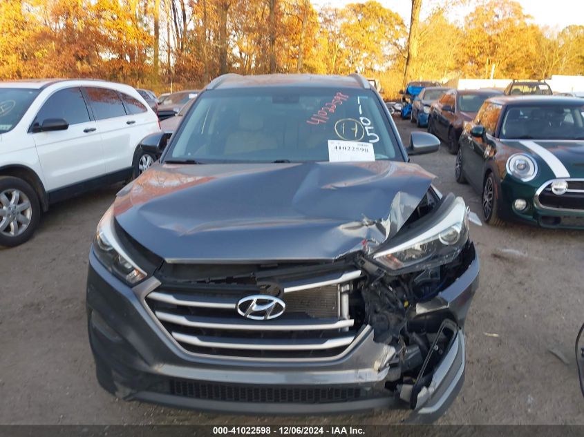 VIN KM8J33A41JU801105 2018 Hyundai Tucson, Sel no.12