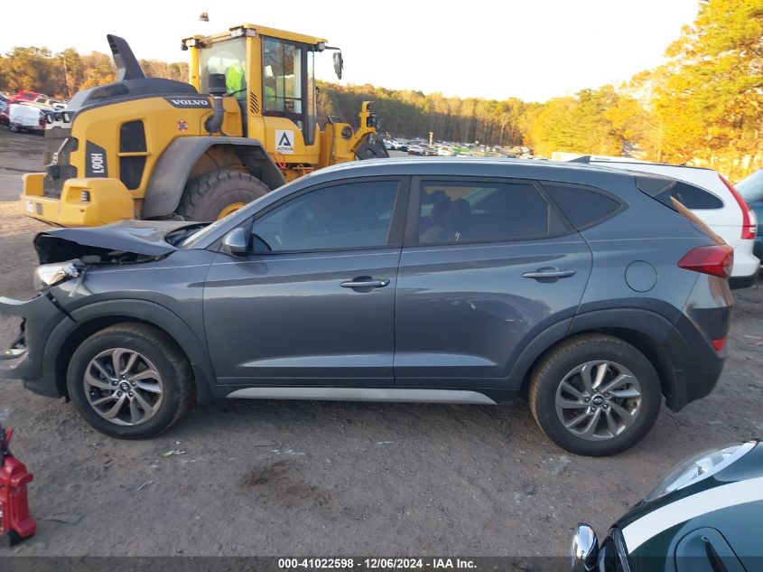 VIN KM8J33A41JU801105 2018 Hyundai Tucson, Sel no.14