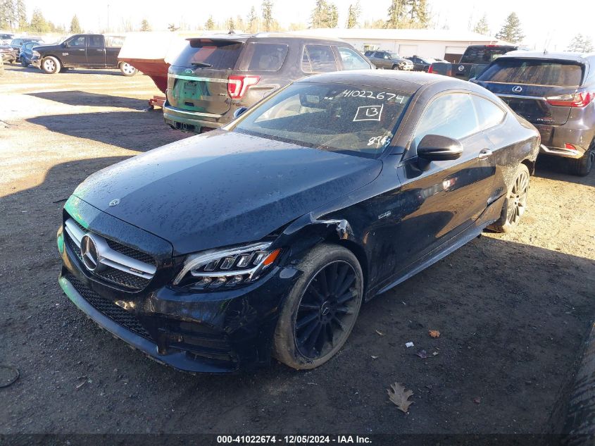 VIN WDDWJ6EB4KF848943 2019 MERCEDES-BENZ AMG C 43 no.2