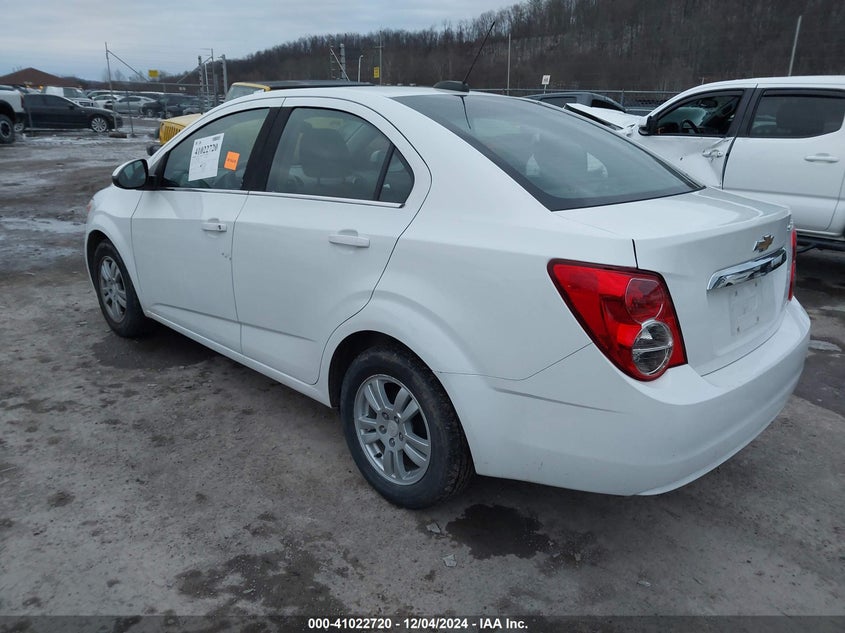 2016 CHEVROLET SONIC VIN: 1G1JC5SG5G4119869