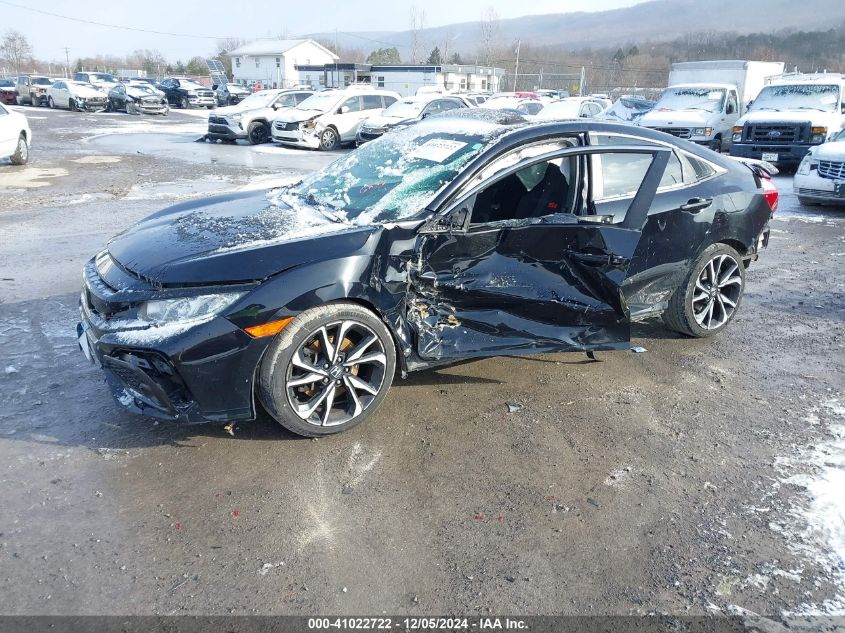 VIN 2HGFC1E52KH706897 2019 Honda Civic, Si no.2